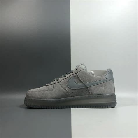 nike air force suede grijs|grey air force one shoes.